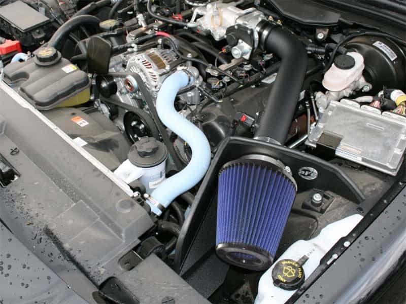 aFe — aFe MagnumFORCE Intakes Stage-2 P5R AIS P5R Ford Crown Victoria 05-10 V8-4.6L
Magnum FORCE Intake
AirIntKt - view 5
