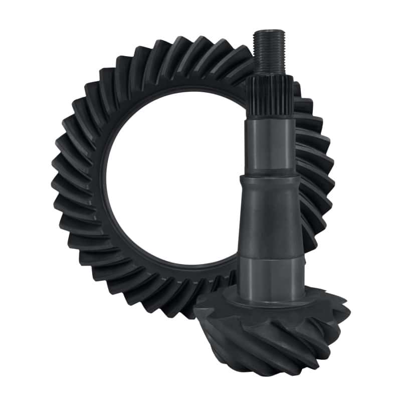 Yukon Gear & Axle — Yukon Gear High Performance Gear Set For GM 9.5in in a 3.42 Ratio
Ring & Pinion Set 
Ring/Pinion Set - view 3