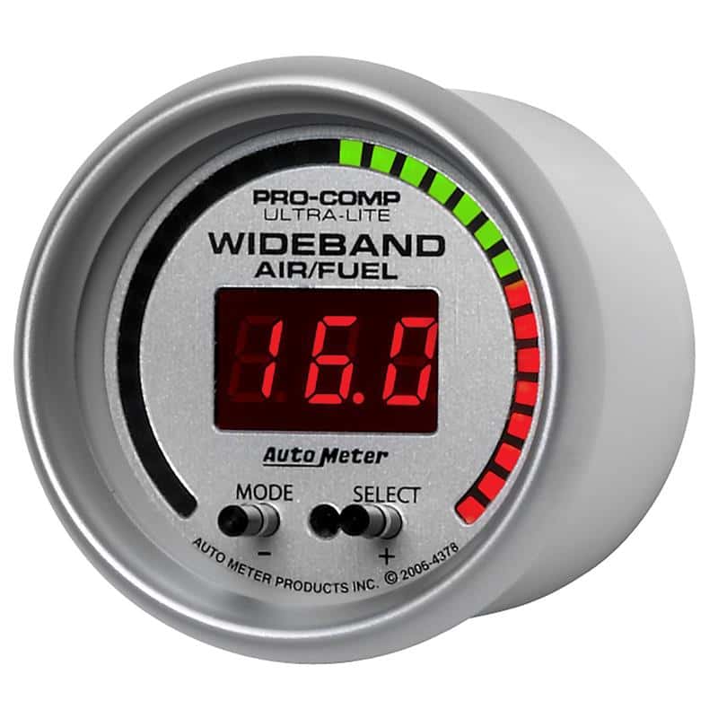 AutoMeter — Autometer Ultra-Lite 52mm Wideband Air/Fuel Gauge
2-1/16" WIDEBAND A/F - view 3