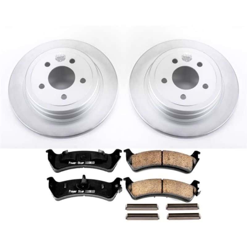 PowerStop — Power Stop 2003 Ford Explorer Sport Rear Z17 Evolution Geomet Coated Brake Kit - view 1