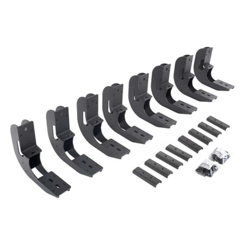 Go Rhino — Go Rhino 19-22 Chevrolet Silverado 1500 CC Mtg Brackets (V-Series V3/RB10 Slim/RB20 Slim) - Tex. Blk
VSrs Mounting Brckts - view 1
