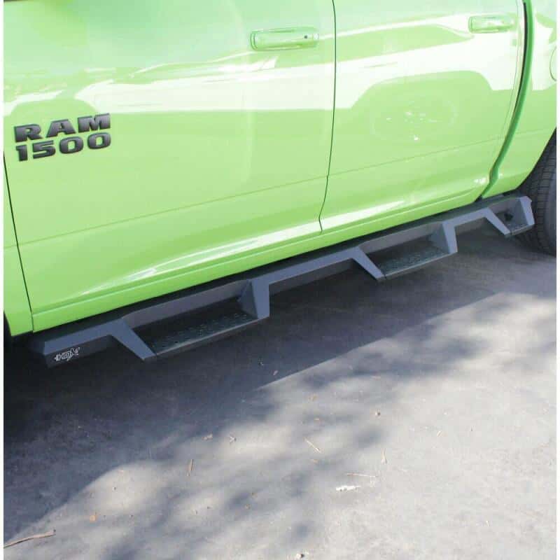 Westin — Westin/HDX 09-18 Dodge/Ram 1500 Crew Cab (5.5ft Bed) Drop Wheel to Wheel Nerf Step Bars - Txt Black
Nerf/StepBarWTW - view 5