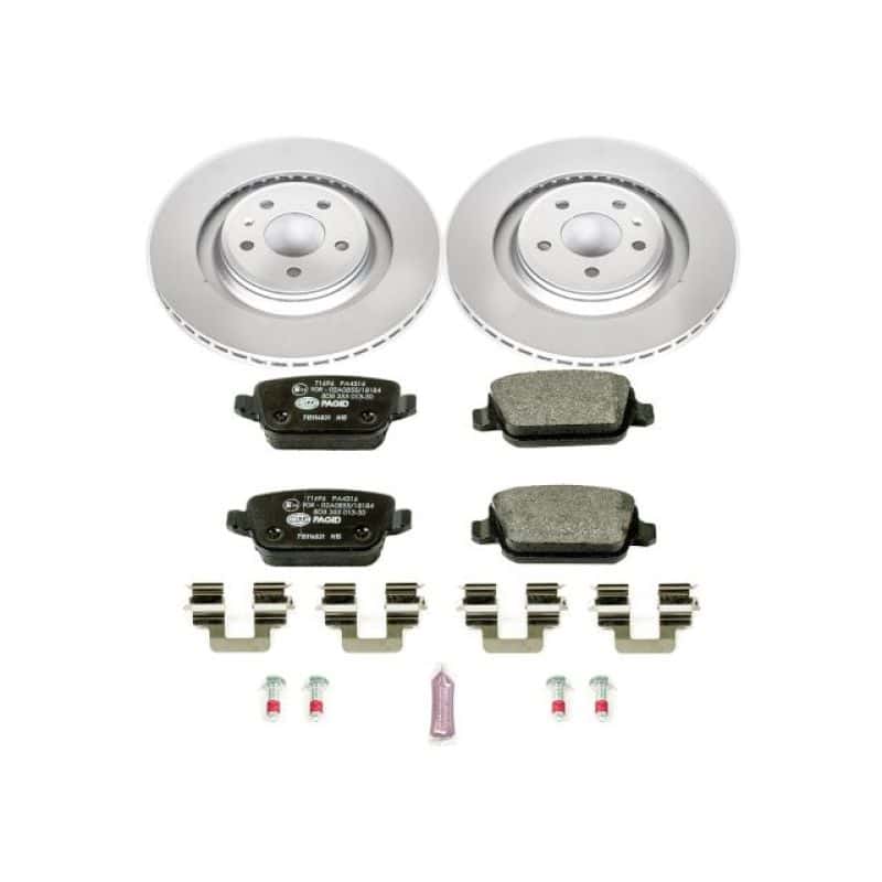 PowerStop — Power Stop 07-11 Volvo S80 Rear Euro-Stop Brake Kit - view 1