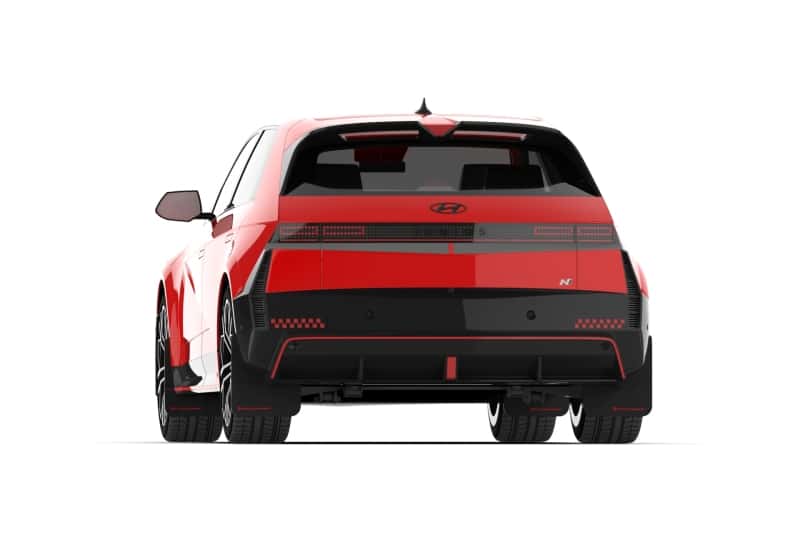 Rally Armor — Rally Armor 25-26 Hyundai Ioniq 5 N Black Mud Flap w/Light Blue Logo
Mud Flap - view 7