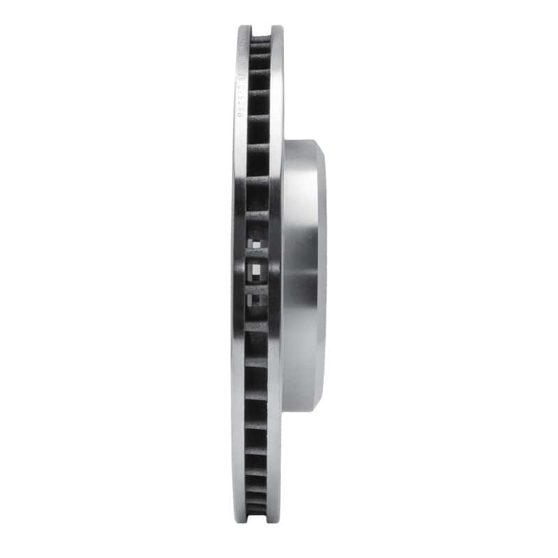R1 Concepts — R1 2005-2023 Chrysler 300 Front Right Drilled & Slotted Silver Brake Rotor
R1 Brake Rotor Drill - view 3