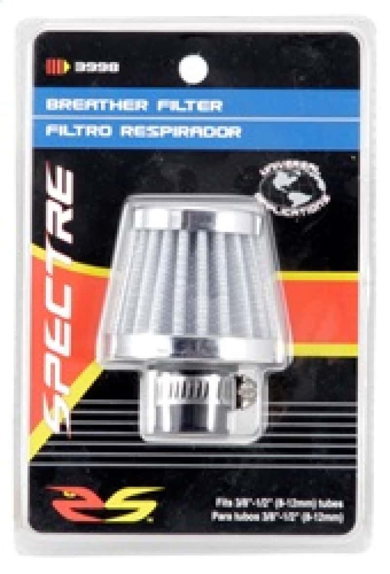 Spectre — Spectre Breather Filter 10mm Flange / 2in. OD / 1-3/4in. Height - White - view 5