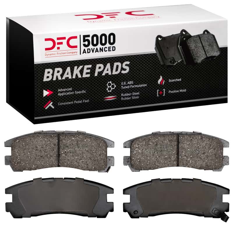 DFC — DFC 88-12 Chrysler Sebring Rear 5000 Advanced Ceramic Brake Pads
DFC Brake Pad Set - view 1