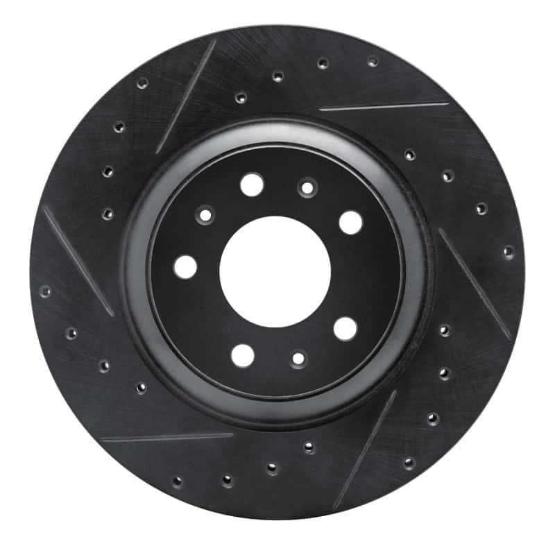 R1 Concepts — R1 04-08 Cadillac CTS Front Left Drilled & Slotted Black Brake Rotor
R1 Brake Rotor Drill - view 1