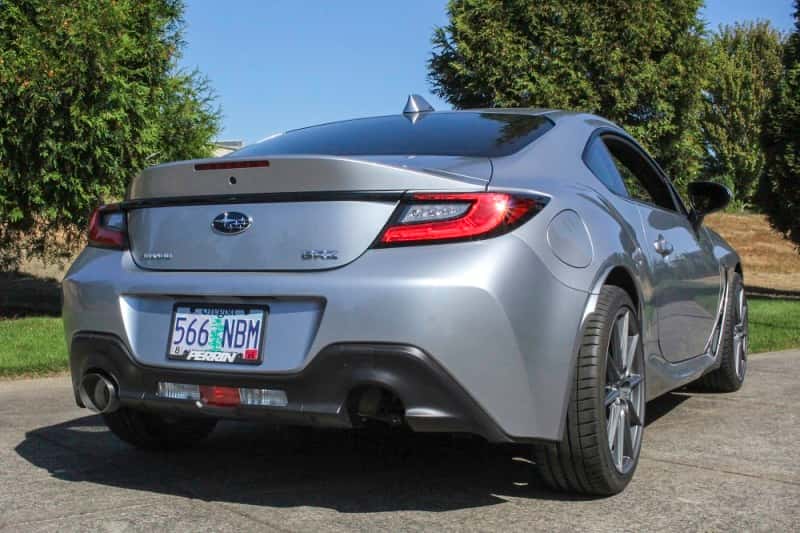 Perrin Performance — PERRIN 22-26 Subaru BRZ / Toyota GR86 Axle Back Exhaust SS (Single Side Exit w/Helmholtz Chamber) - view 26