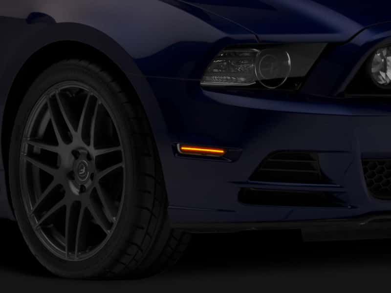 Raxiom — Raxiom 10-14 Ford Mustang Axial Series LED Side Marker Lights (Smoked)
Lights - view 1