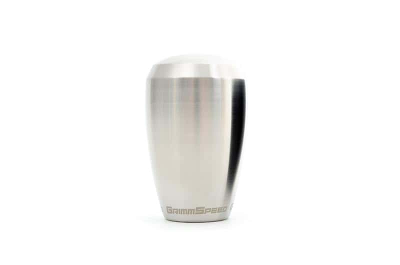GrimmSpeed — GrimmSpeed Shift Knob Stainless Steel - Subaru 5 Speed and 6 Speed Manual Transmission - view 1