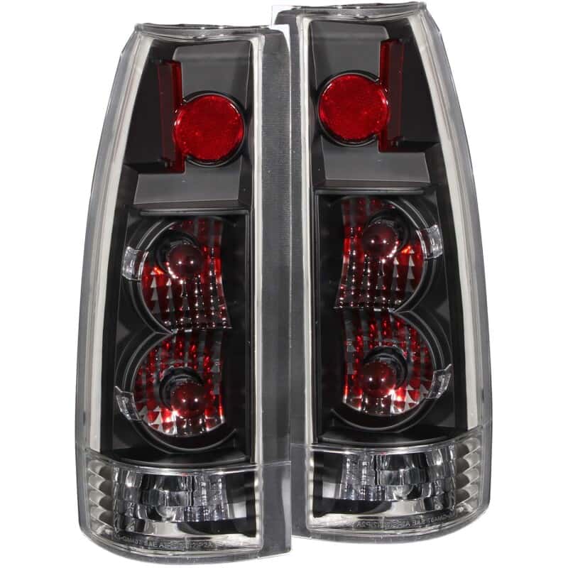 ANZO — ANZO 1999-2000 Cadillac Escalade Taillights Black - New Gen
TailLightSet - view 2