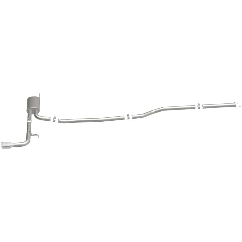 Magnaflow — MagnaFlow Cat Back, SS, 2.5in, Street, Single Straight Pass. Polished 4in Tip, 2015 Ford Fusion 2.5L
Cat-Back - view 29