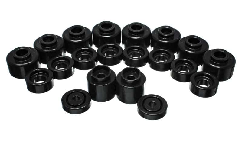 Energy Suspension — Energy Suspension Body Mount Set - Black
BodyMntBshKt - view 2