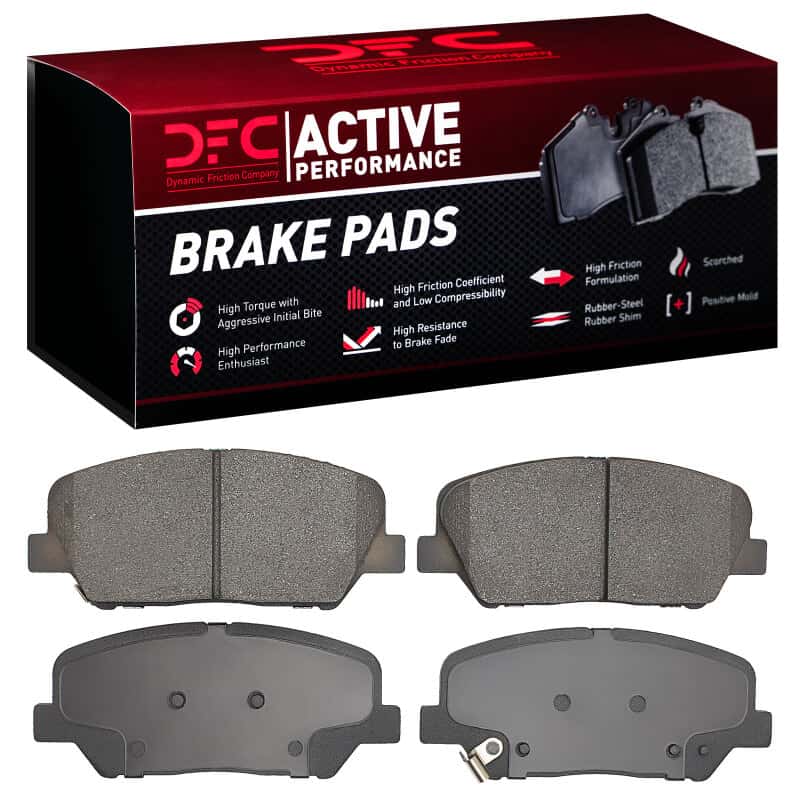 DFC — DFC 10-16 Hyundai Genesis Coupe Front Active Performance Pads - Low Metallic
DFC Brake Pad Set - view 4