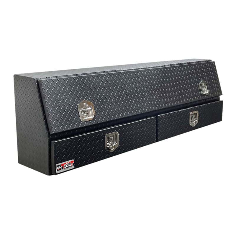 Westin — Westin/Brute Contractor TopSider Tool Box 60in w/Drawers & Doors 60 x 13.5 x 21 - Tex. Blk
ToolBxTrkBedSideRail - view 1