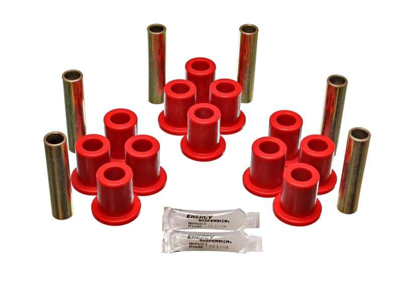 Energy Suspension — Energy Suspension Ford 4 Wd Front Spring Bushing Set - Red
Leaf Spring Bushing - view 3