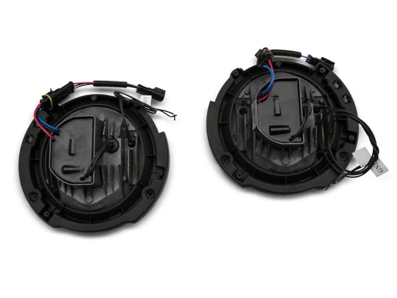 Raxiom — Raxiom07-18 Jeep Wrangler JK LED Halo Projector Headlights- Chrome Housing (Clear Lens)
Headlights - view 6