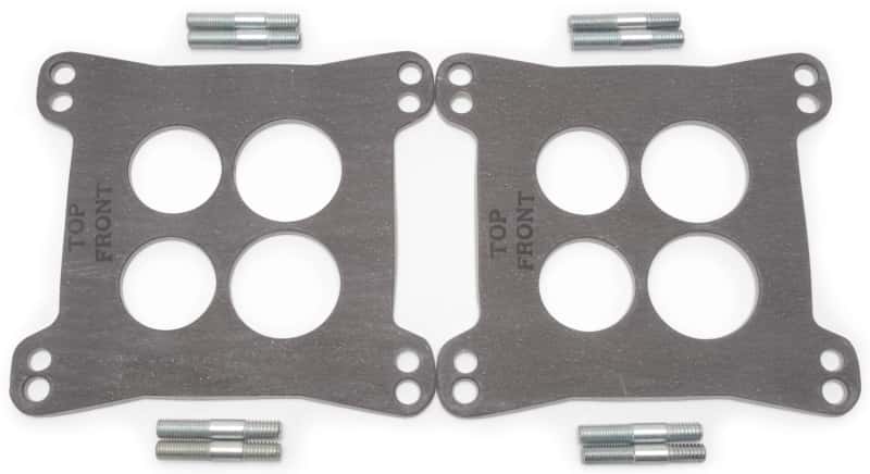 Edelbrock — Edelbrock Dual Quad Insulator Kit (2)
KIT PARTS - view 2
