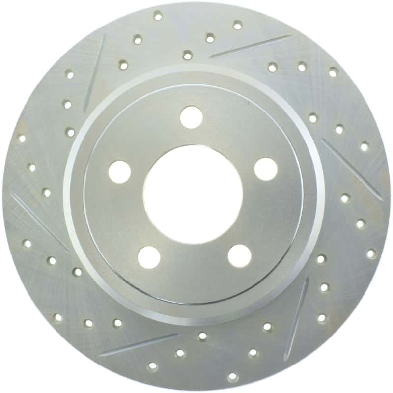 Stoptech — StopTech Select Sport 06-15 Dodge Charger/ 05-15 Chrysler 300 Slotted/Drilled Right Rear Brake Rotor
Drill/Slotted Rotor
Disc Brake Rotor - view 1