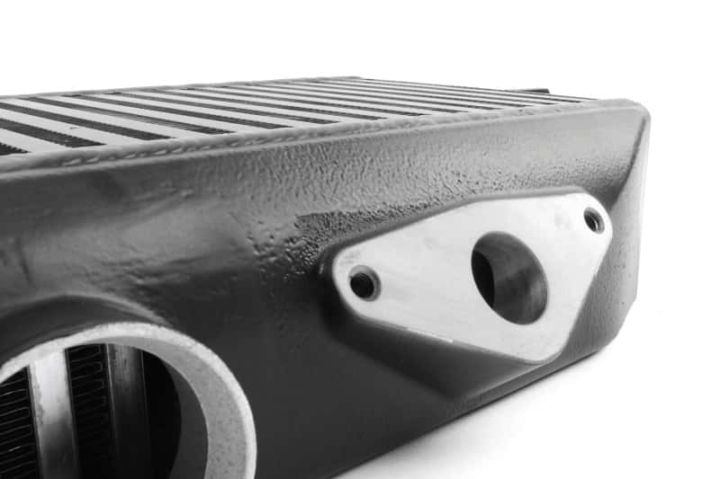 Perrin Performance — PERRIN 08-21 Subaru STI Top Mount Intercooler (TMIC) - Black - view 3