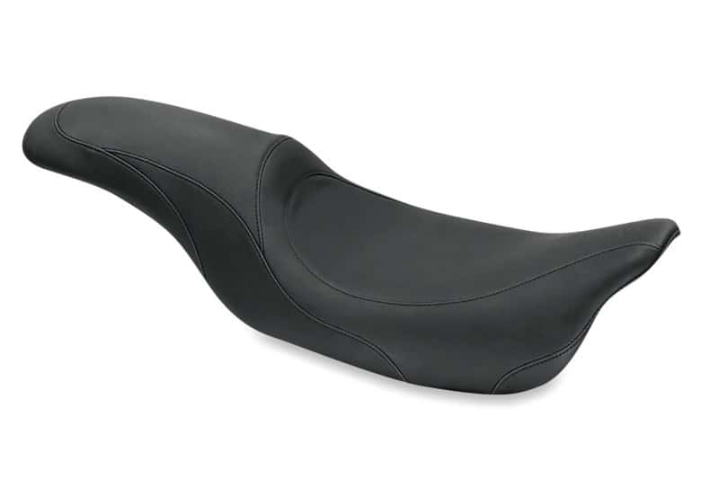 Mustang Motorcycle — Mustang 08-21 Harley Electra Glide, Rd Glide,Rd King, Str Glide Tripper Fastback 1PC Seat - Black - view 2