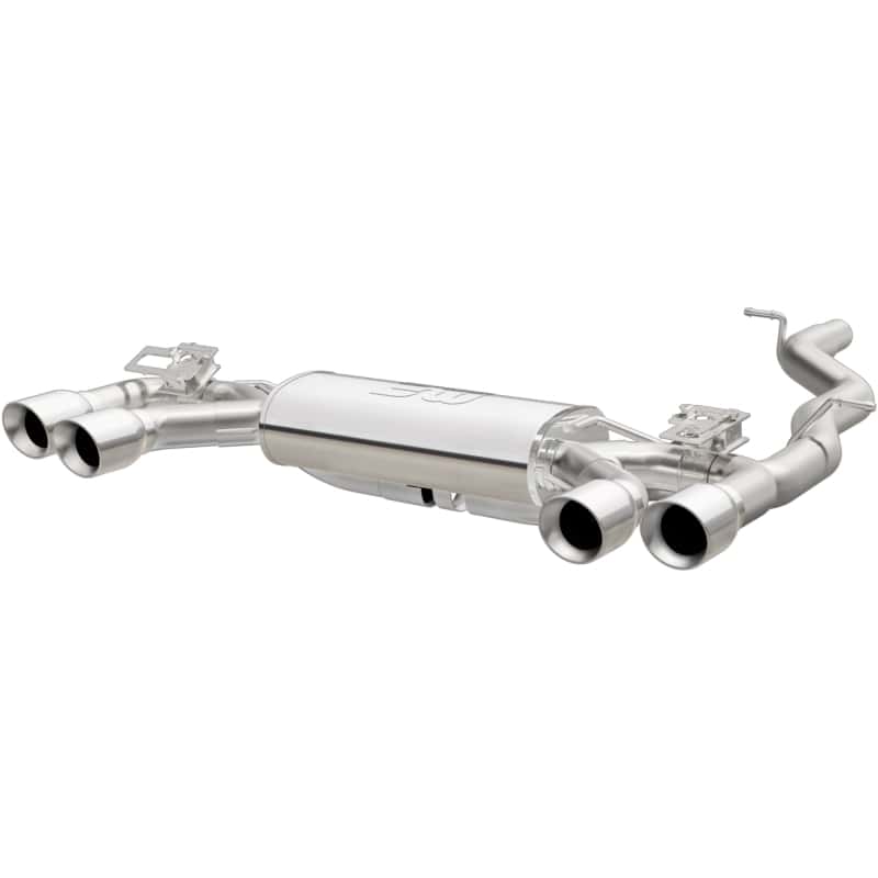 Magnaflow — MagnaFlow Sys C/B 2015-2017 Volkswagen Golf R 3in Polished SS Quad Tip Split Rear Exit
Cat-Back - view 2