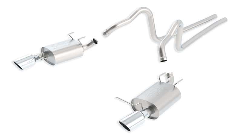 Borla — Borla 11-12 Ford Mustang 3.7L AT/MT RWD 2dr ATAK SS Catback Exhaust
Cat-Back System
ExhstSysKt - view 2