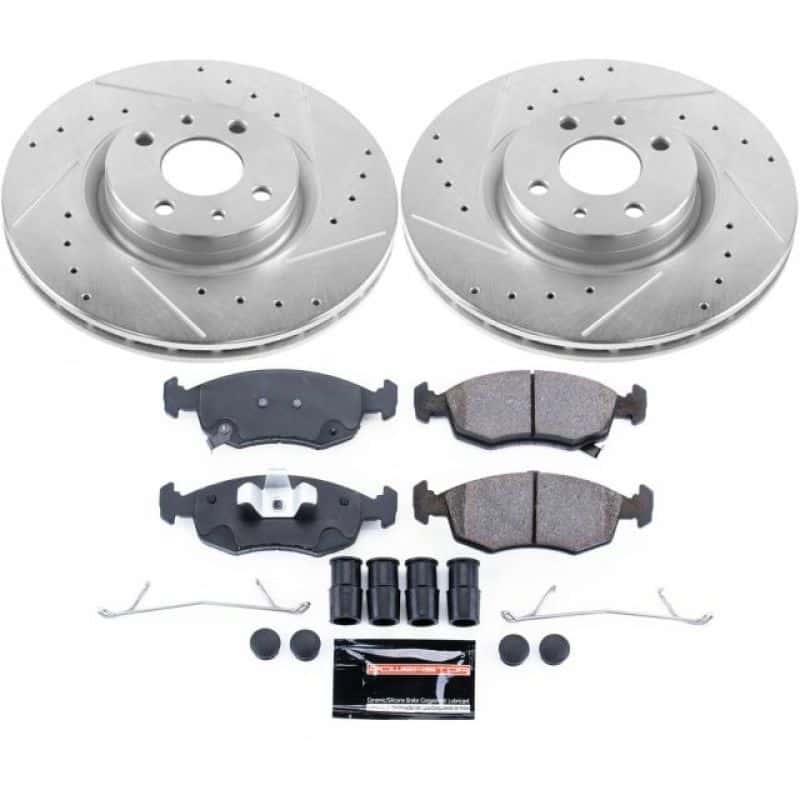 PowerStop — Power Stop 13-18 Fiat 500 Front Z23 Evolution Sport Brake Kit - view 1