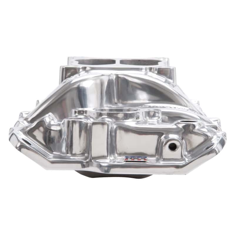 Edelbrock — Edelbrock SBC Perf Air Gap Manifold Polished
MANIFOLD - view 10
