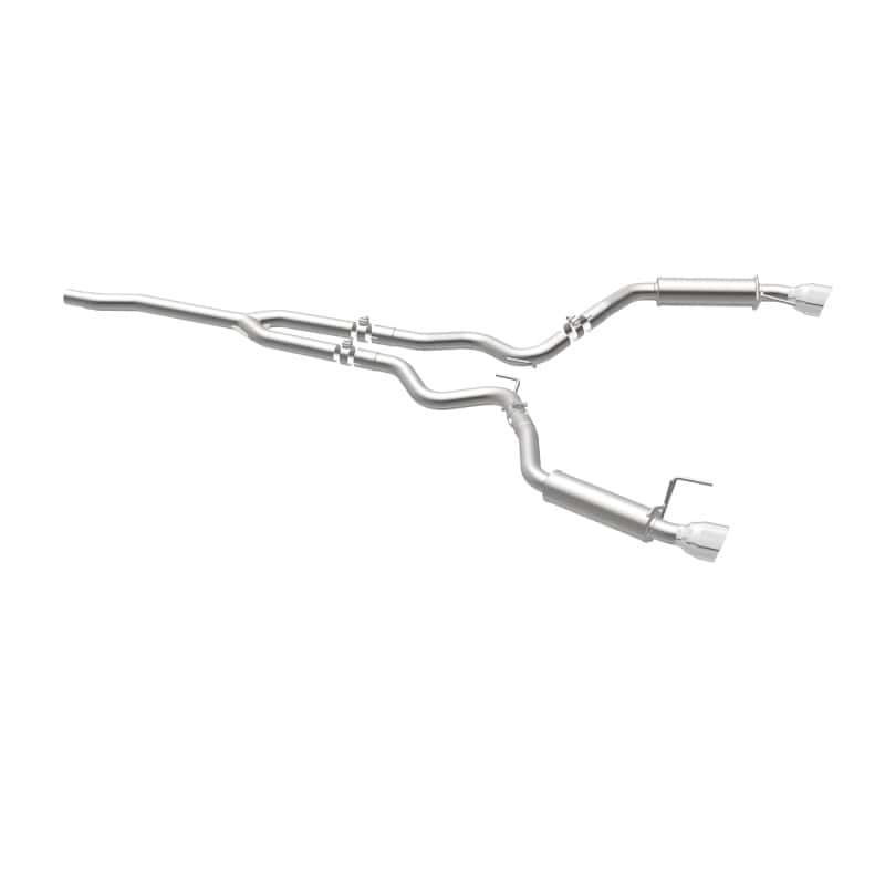 Magnaflow — MagnaFlow Cat-Back 15-16 Ford Mustang 2.3L L4 Competition SS 3in Dual Split Rear 4.5in Black Tips
Cat-Back - view 18