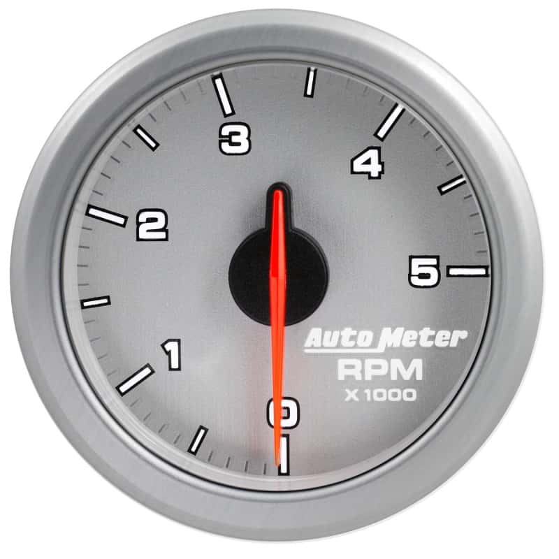 AutoMeter — Autometer Airdrive 2-1/6in Tachometer Gauge 0-5K RPM - Silver
GA 2" 5KRPM ARDRV SL - view 15