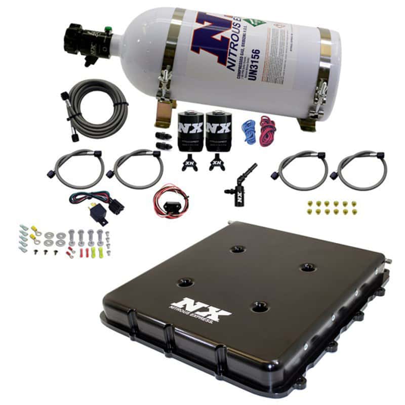 Nitrous Express — Nitrous Express Nitrous Kit w/Billet LT4 Supercharger Lid w/10lb Bottle
Injection System Kit
N2OSys - view 3