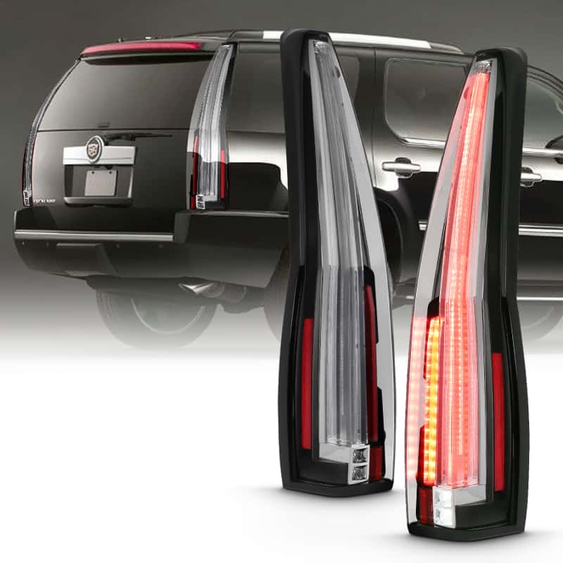 ANZO — ANZO 2007-2014 Cadillac Escalade Led Taillights Red/Clear
Tail Light Set
LED Taillights - view 11