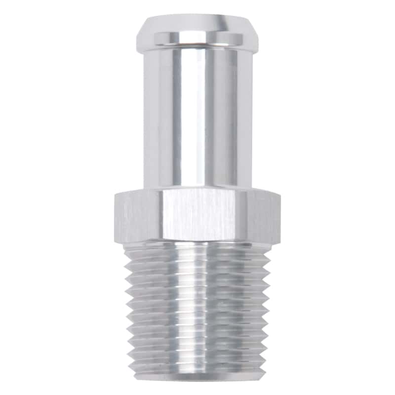 Edelbrock — Edelbrock Hose End Straight 1/2In NPT to 5/8In Barb Clear Anodize
KIT PARTS - view 2