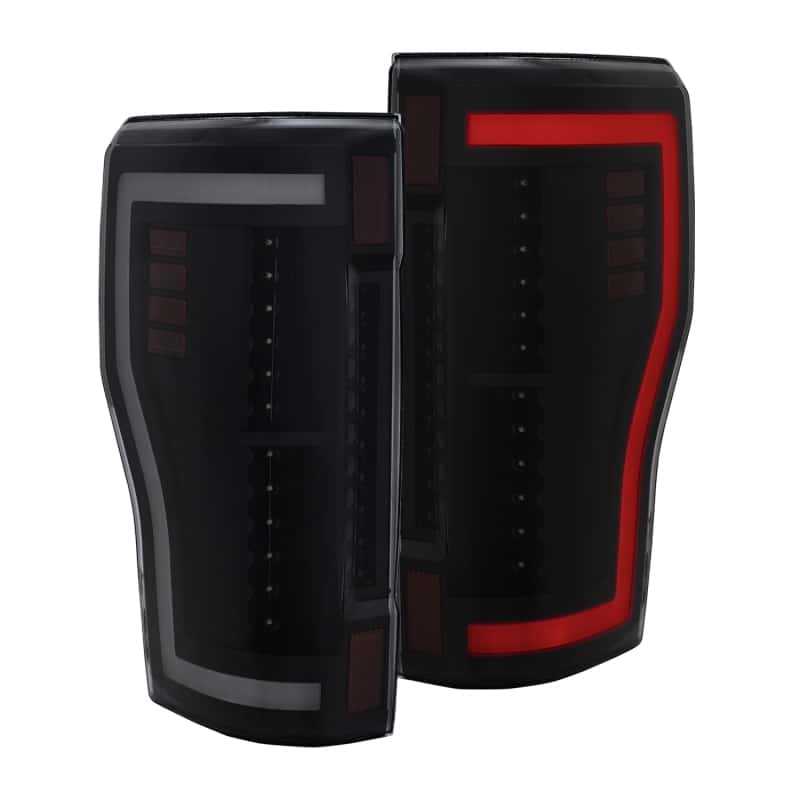 ANZO — FORD F250/ F350/ F450 17 UP L.E.D T.L BLACK HOUSE SMOKE LEN
ANZO 2017+ Ford F-250 LED Taillights - Black/Smoke
Tail Light Set
TailLightSet - view 1