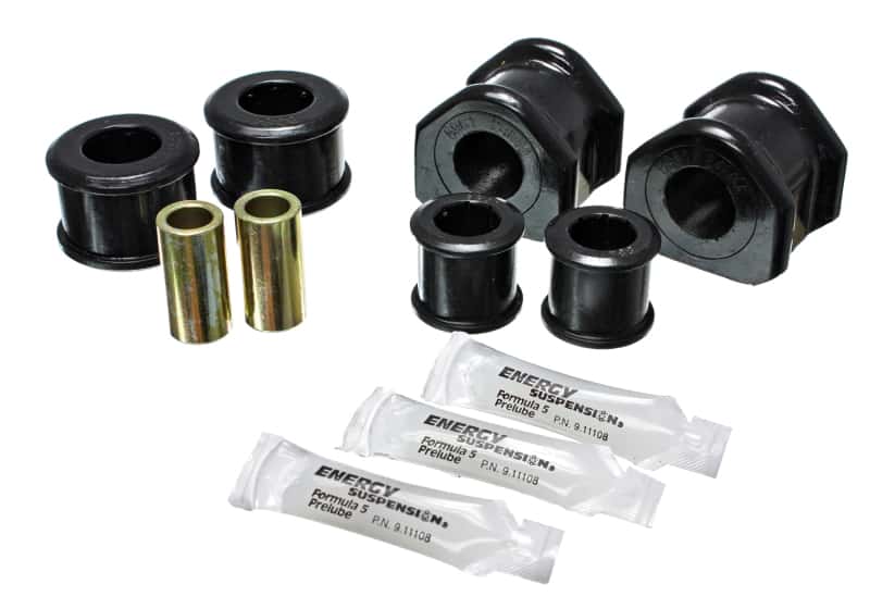 Energy Suspension — Energy Suspension 11-13 Ford Mustang Black 24mm Rear Sway Bar Bushings
Sway Bar Bushing Kit - view 3