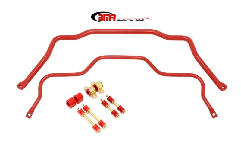 BMR Suspension — BMR 82-82 3rd Gen F-Body Front & Rear Sway Bar Kit w/ Bushings - Red
Sway Bar Kit - view 1