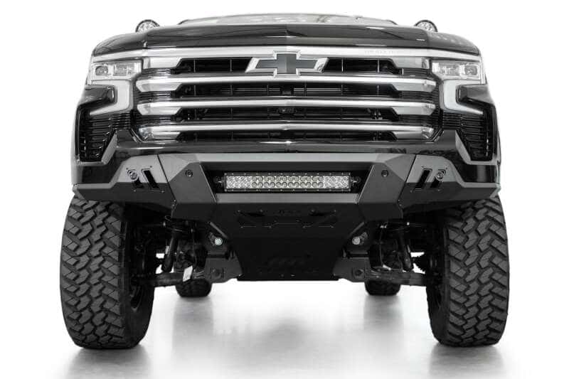 Addictive Desert Designs — Addictive Desert Designs2022+ Chevrolet Silverado 1500 Black Label Front Bumper
Bumper- Front - view 22
