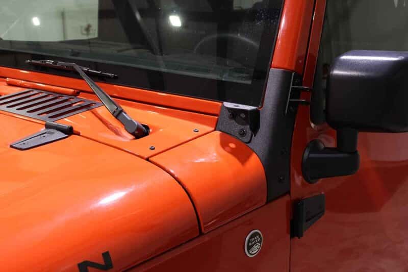 Fishbone Offroad — Fishbone Offroad 07-18 Jeep Wrangler JK Windshield Light Bracket - view 4