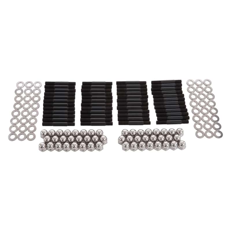 Edelbrock — Edelbrock Head Stud Kit Ford Flathead Edelbrock Head 1938-48
CYL HEAD COMPONENTS - view 1
