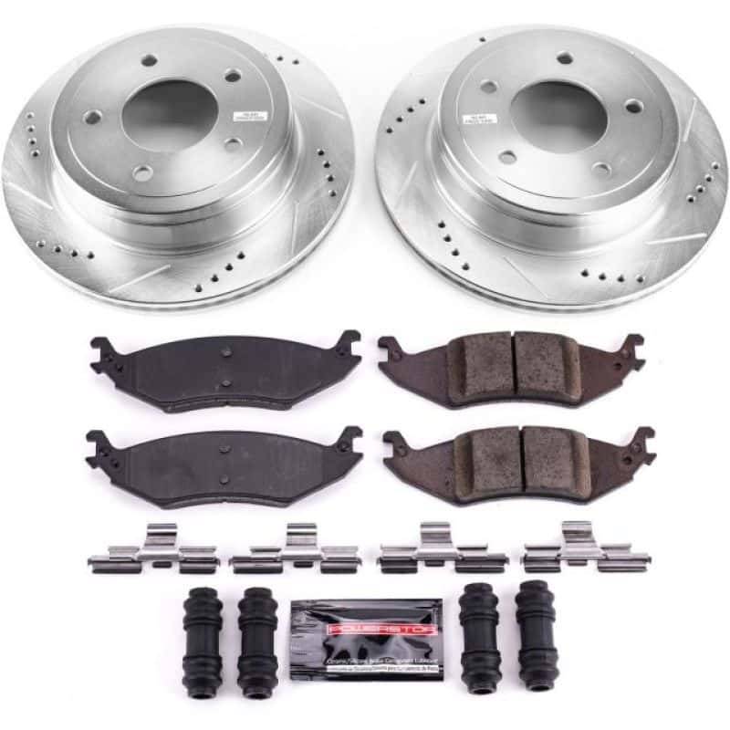 PowerStop — Power Stop 04-06 Ford E-150 Rear Z23 Evolution Sport Brake Kit - view 1