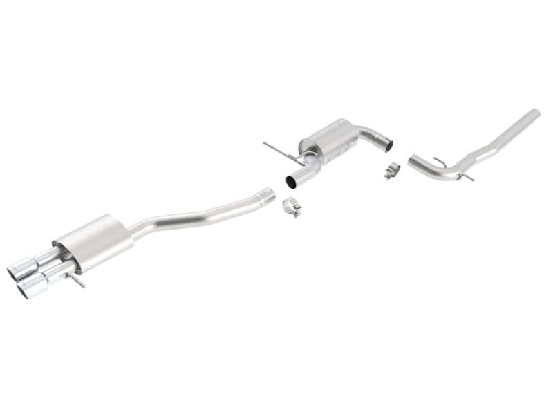 Borla — Borla 06-07 VW Jetta 2.5 / 08-10 Jetta SEL/SE/S SS Catback Exhaust
Cat-Back System
ExhstSysKt - view 1