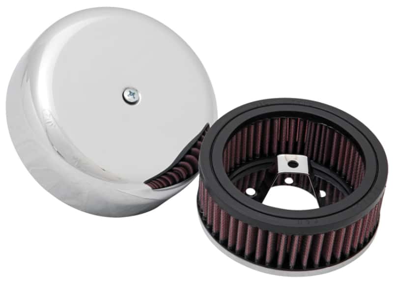 K&N Engineering — K&N 4in ID / 5.25in OD / 2in H Custom Assembly Filter designed to fit Harley-Davidson Motorcycles
Air Intake System - view 1