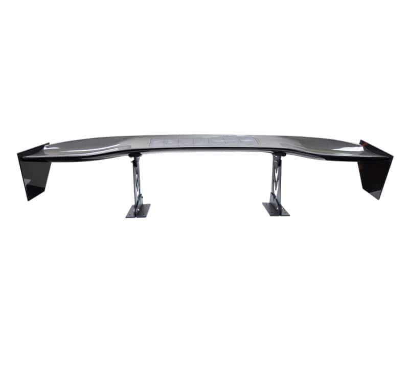 NRG — NRG Carbon Fiber Spoiler - Universal (59in.) NRG Logo Large End Plates - view 4
