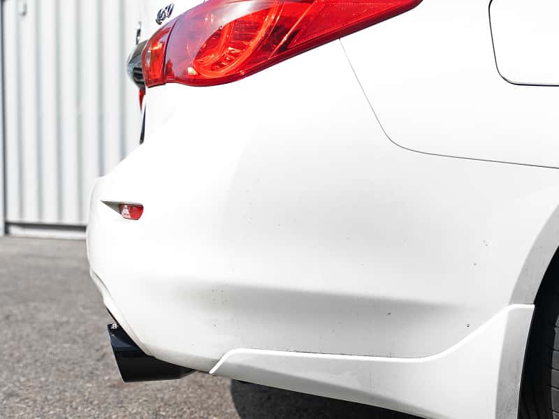 aFe — aFe Takeda 2.5in 304 SS Cat-Back Exhaust System w/ Black Tips 16-18 Infiniti Q50 V6-3.0L (tt)
Cat-Back Exhaust - view 7