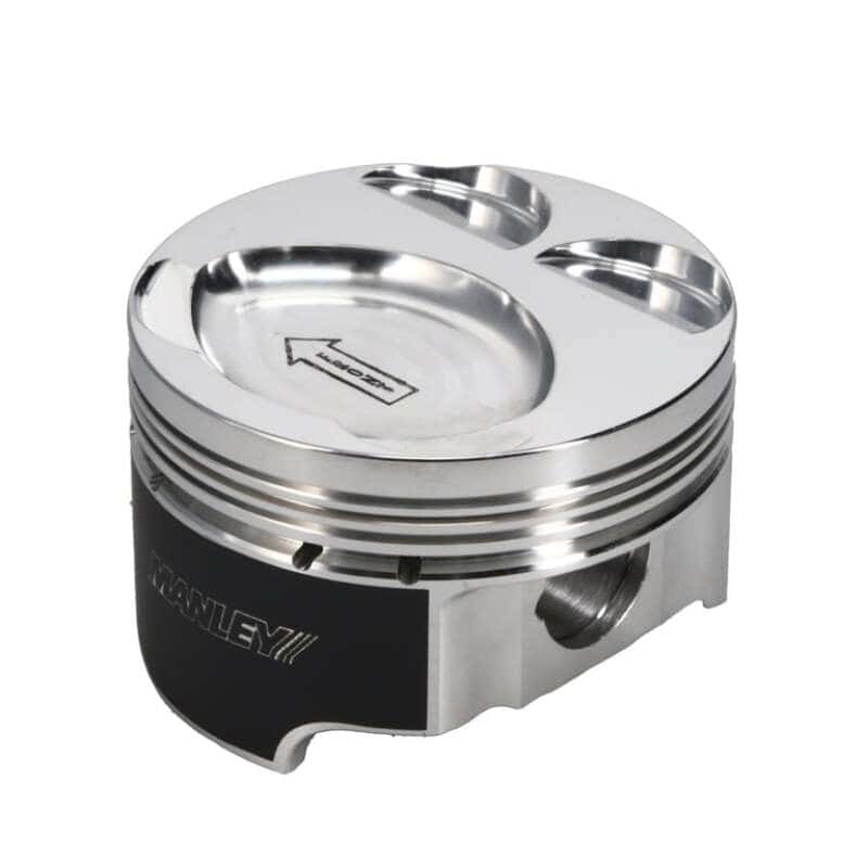 Manley Performance — Manley MazdaSpeed 3 MZR 2.3L 87.75mm Bore -13.3cc Dome 9.5:1 CR  Pistons w/ Rings - Set of 4
Piston Set - view 4