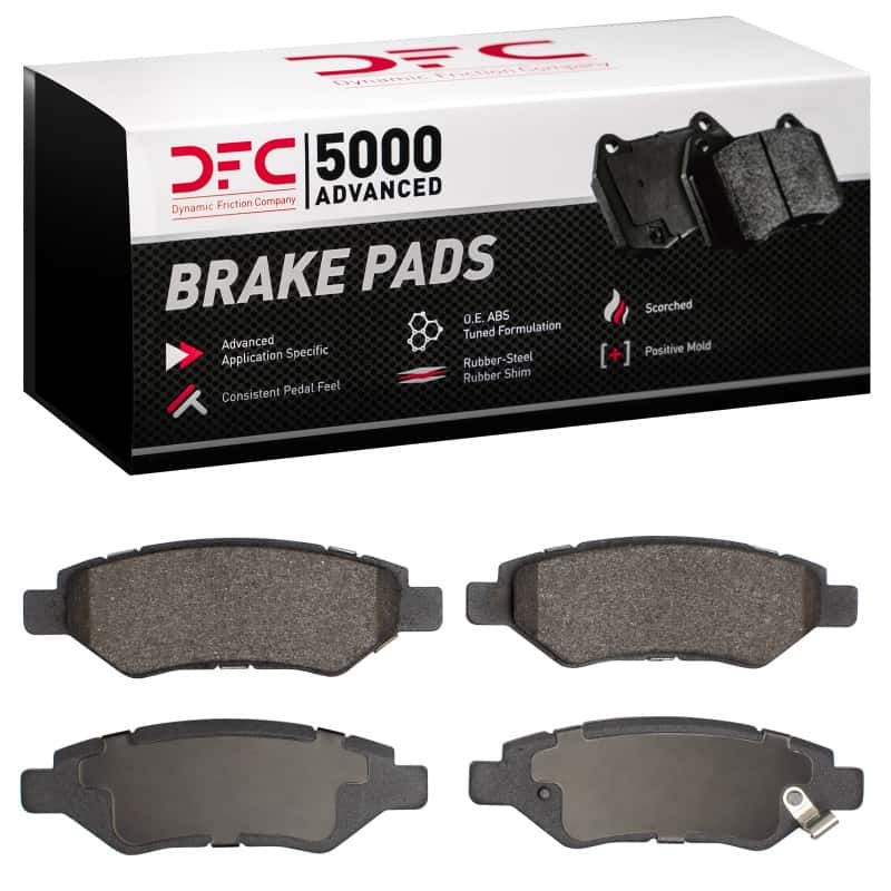 DFC — DFC 08-16 Cadillac SRX Rear 5000 Advanced Ceramic Brake Pads
DFC Brake Pad Set - view 1