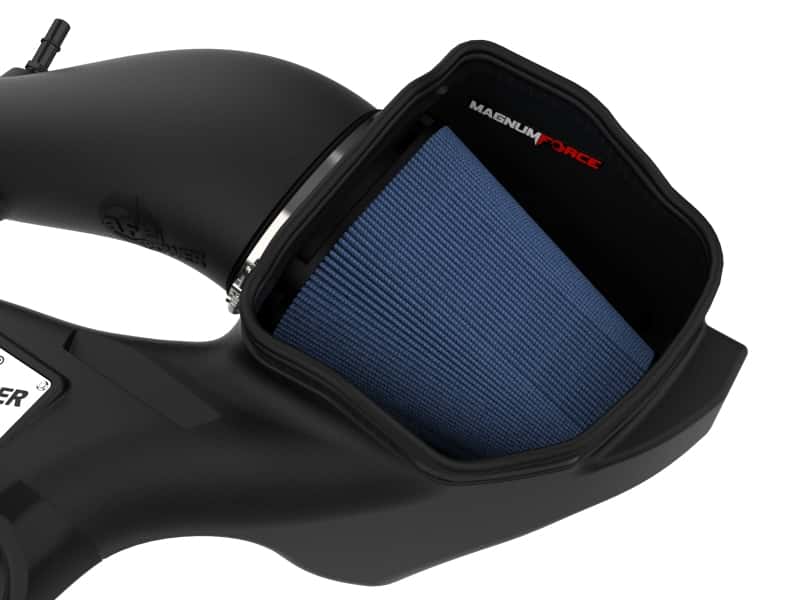 aFe — aFe 23-24 Ford F-150 Raptor R FORCE Stage 2 Cold Air Intake System w/ Pro 5R Filter
Magnum FORCE Intake - view 6