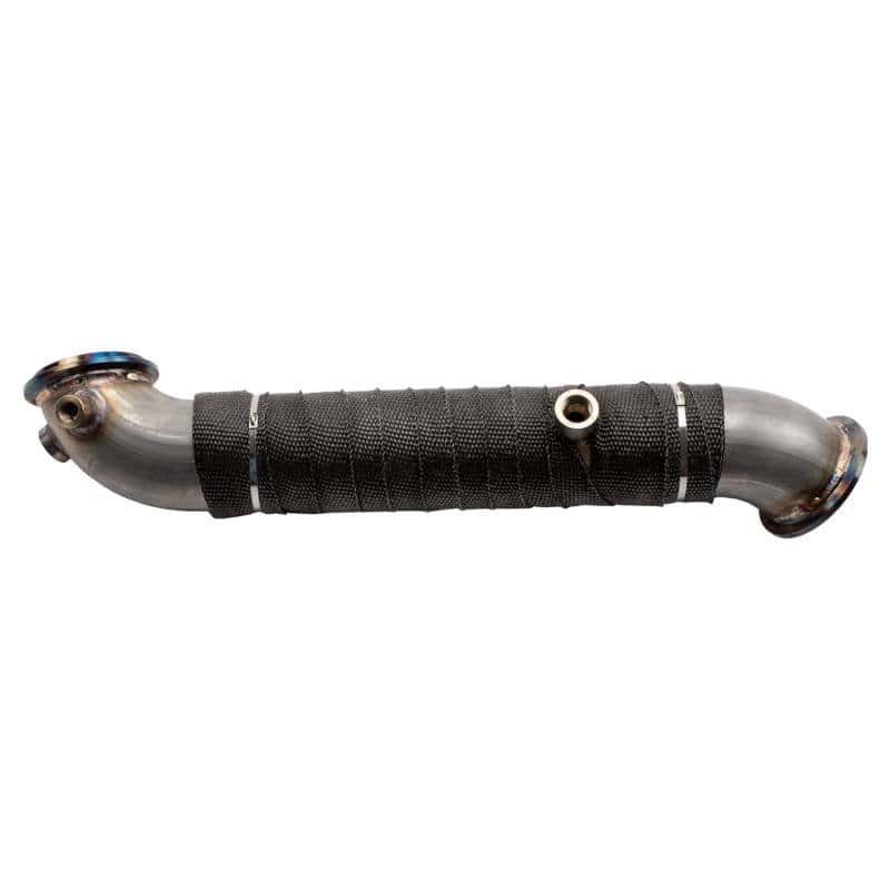 Wehrli — Wehrli 11-15 Chevrolet 6.6L LML Duramax 3in Stainless Down Pipe (V-Band Style)
Down Pipe 11-15 SS - view 3